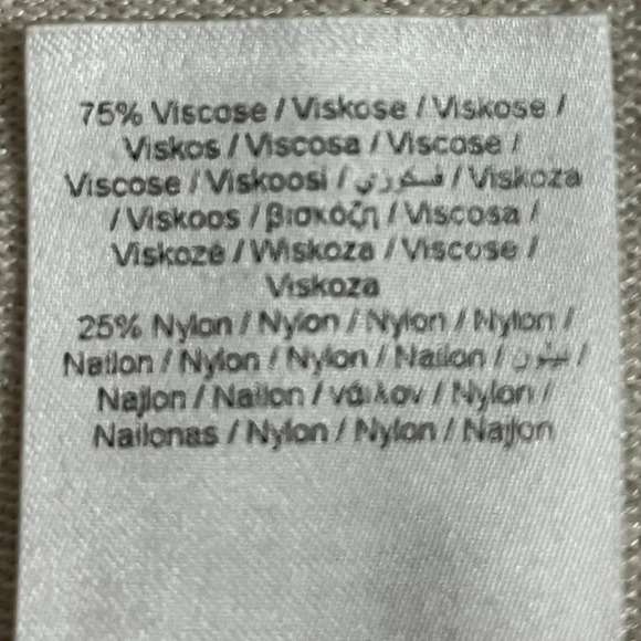 Soyaconcept Mock Button Back Viscose Blend Long Sleeve T-Shirt, Size XS NWOT - Picture 5 of 7